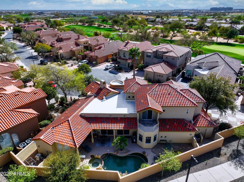 Backyard Aerial View