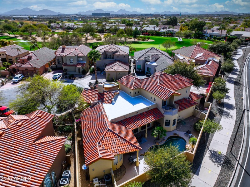 Backyard Aerial View