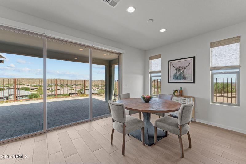 Rolling wall of glass