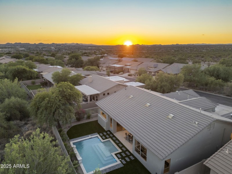 Ariel View of Home
