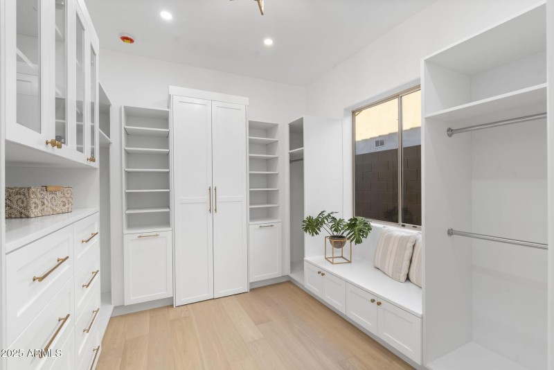 Custom Built Walk-in Closet
