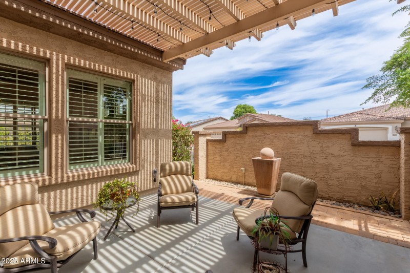 Enclosed Patio By Kitchen