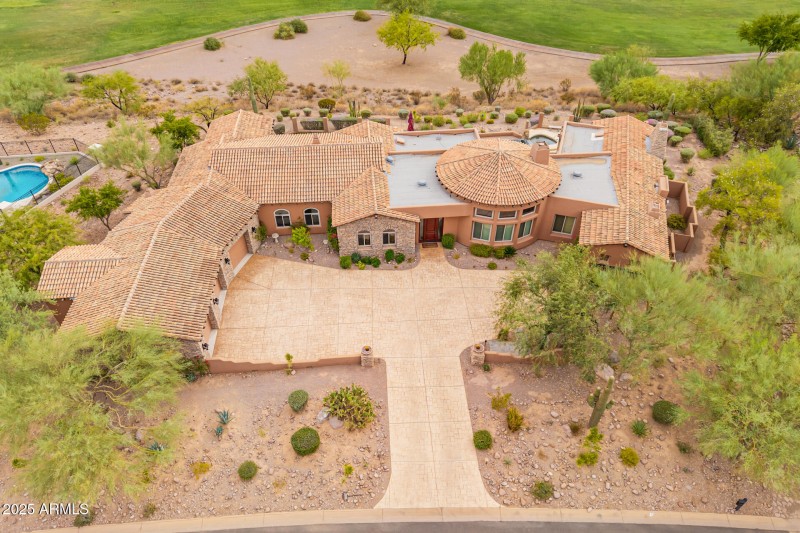 Front Drone View