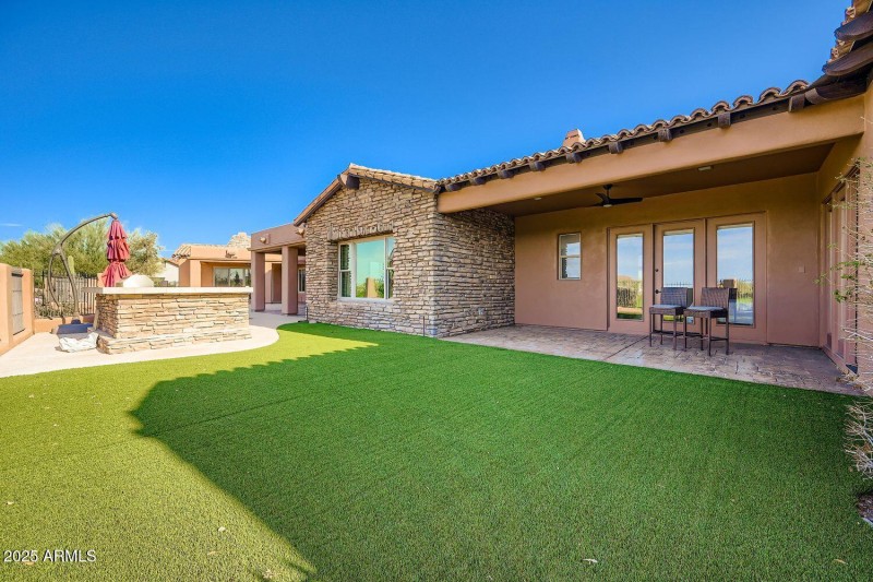 Rear Yard View