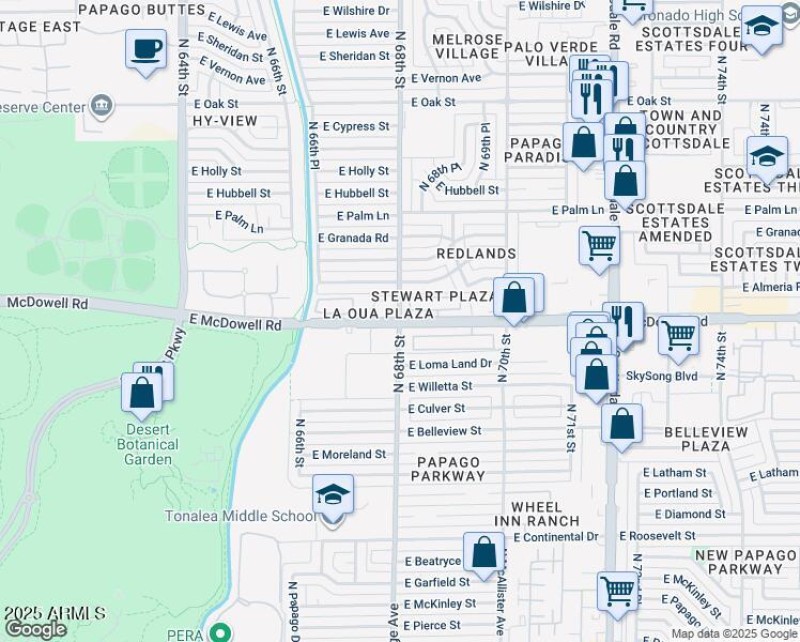 Bus Transportation Map