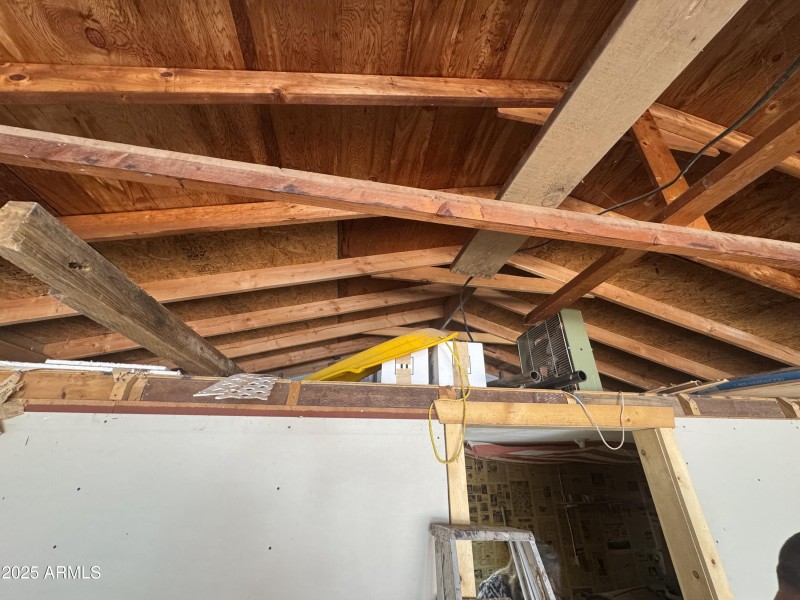 Storage above garage