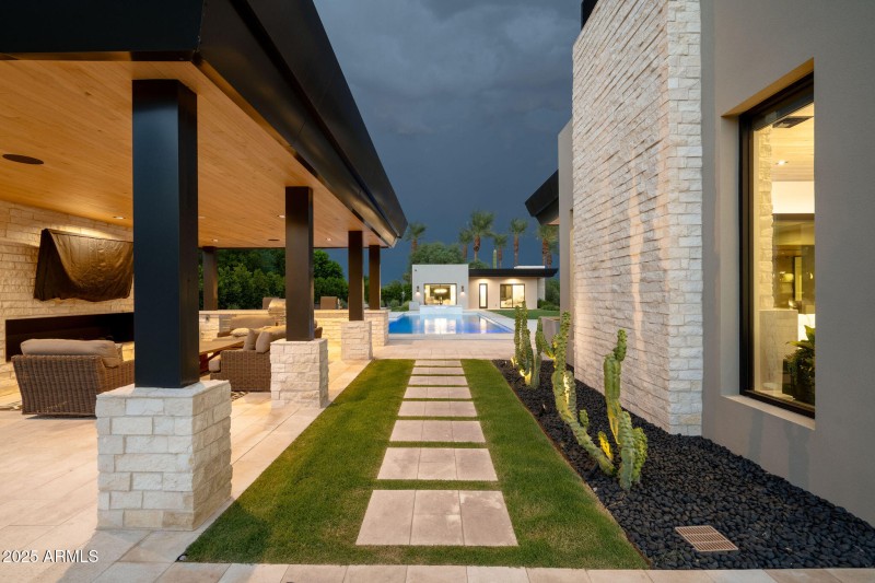 Rear yard