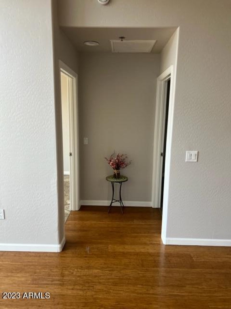 View to go into 2nd bedroom