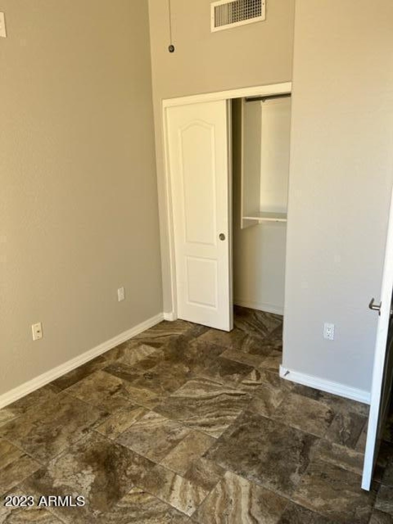 Office area & closet