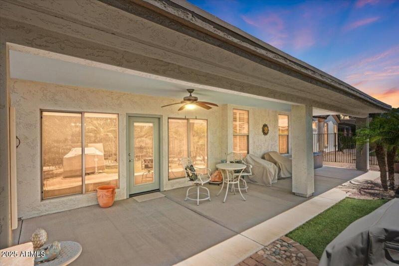 52-Back patio twilight