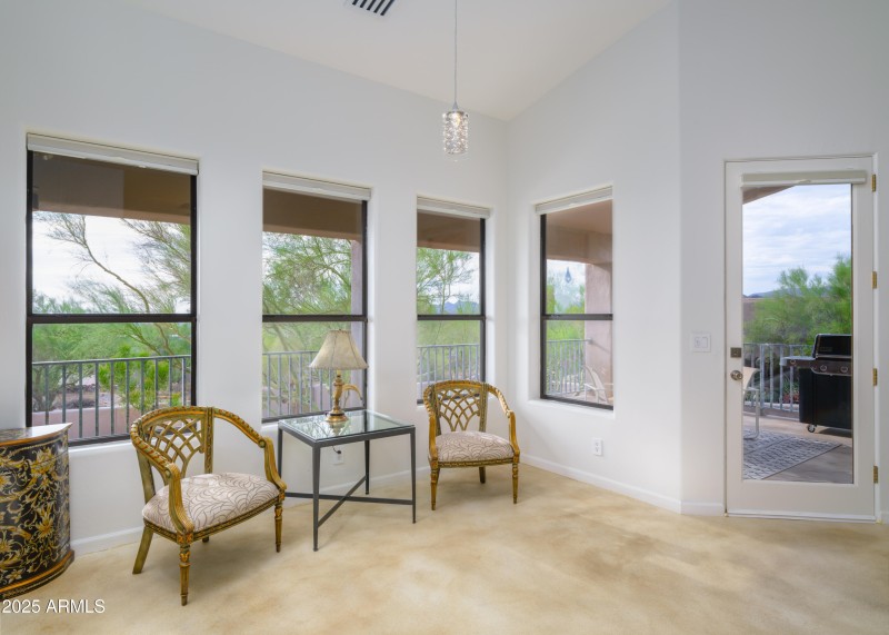 Sitting Area by Kitchen