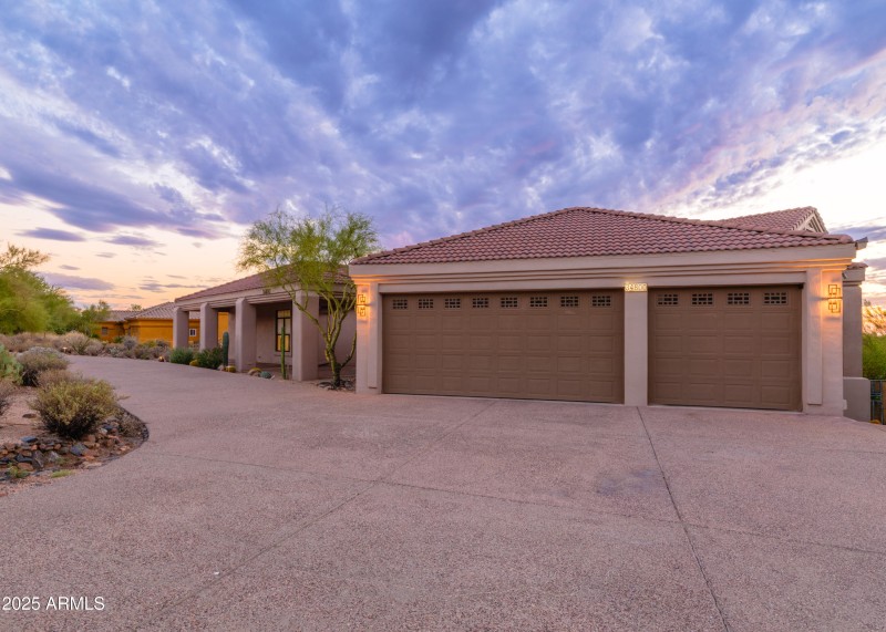 Extended 3-Car Garage
