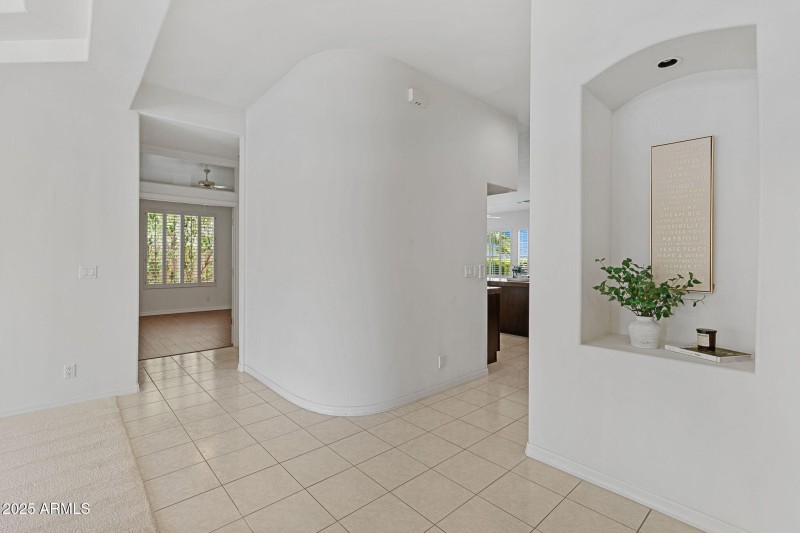 Hallway to Kitchen & Family Room
