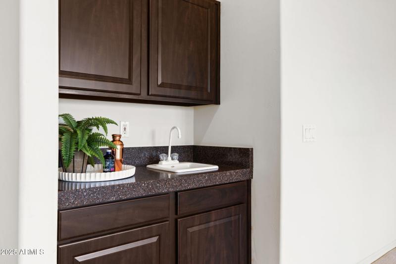 Bar in Family Room