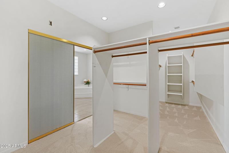 Huge Primary Closet