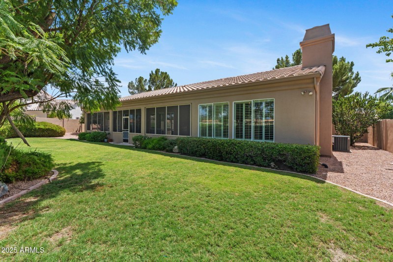 Large Grassy Backyard