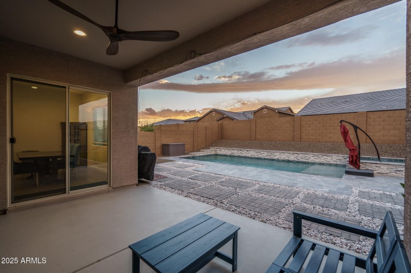 34) BACK PATIO