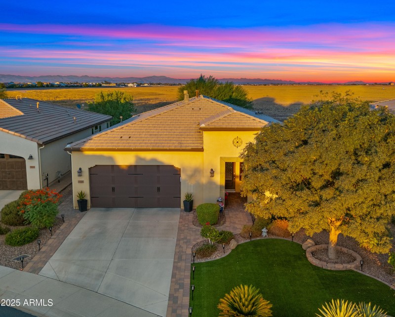 Property Backs to Open Space