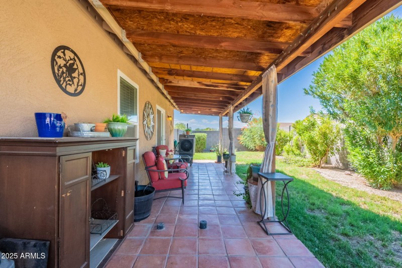 Extended Back Patio