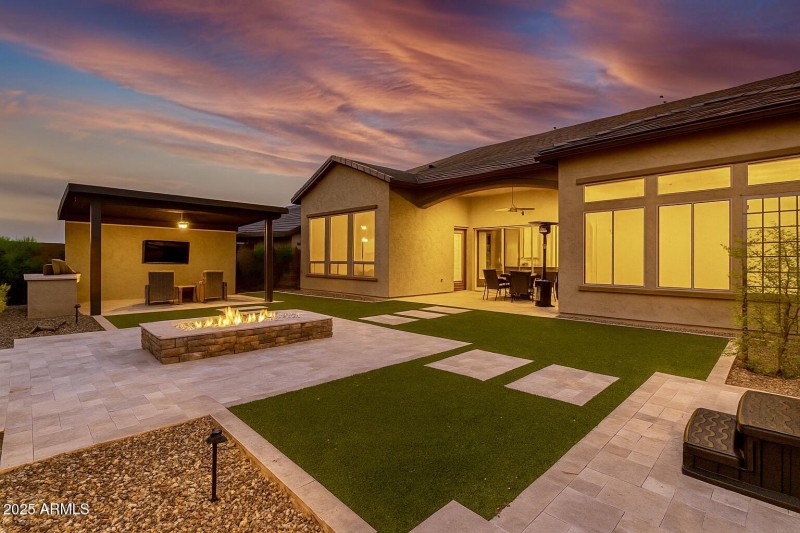 Yard Twilight