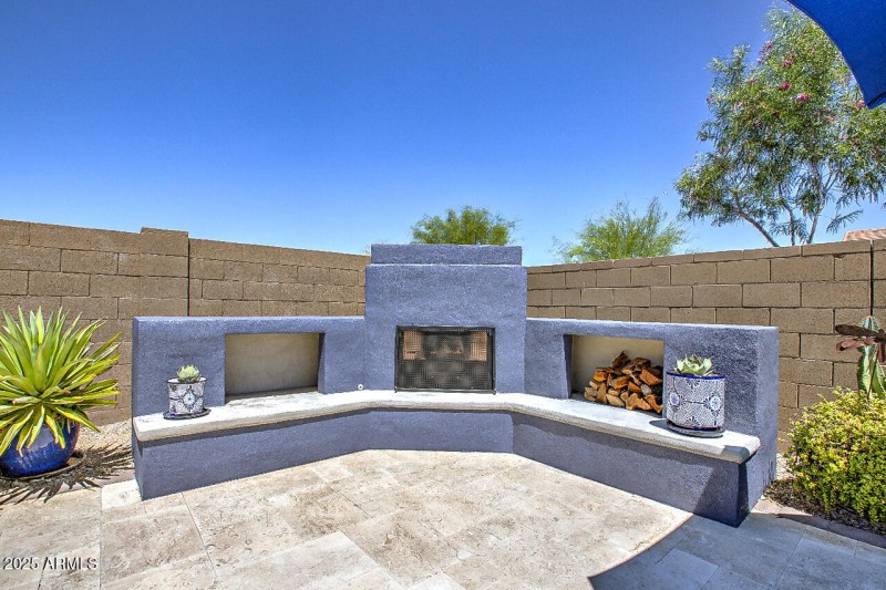 Outdoor Fireplace
