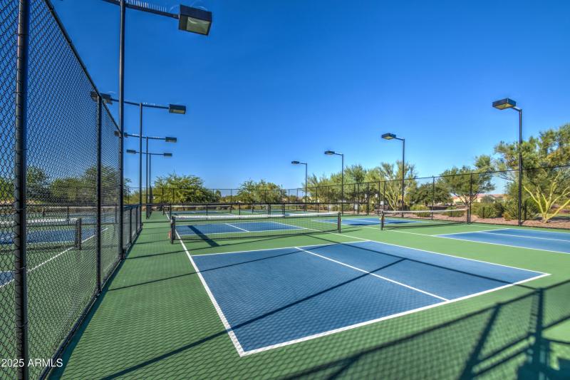 Pickle ball court