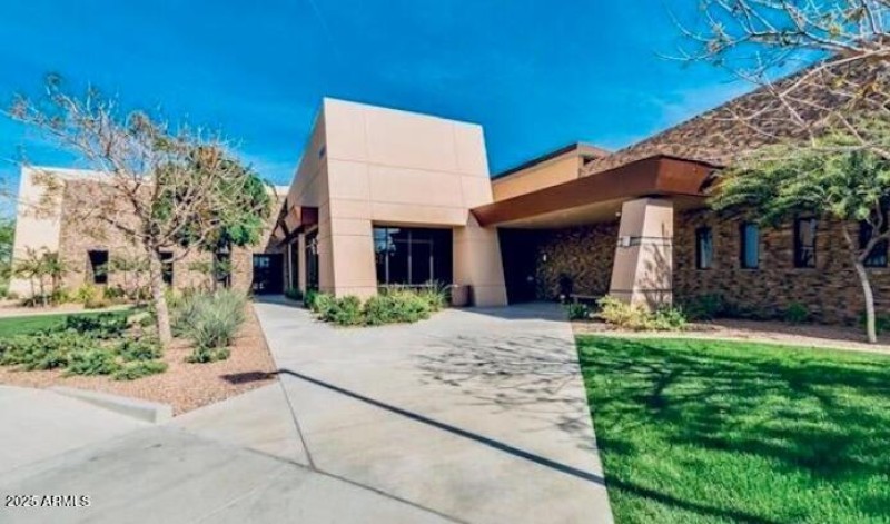 Community Center Entrance
