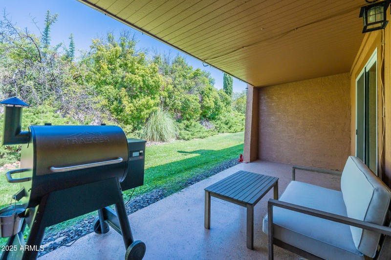 Rear Covered Patio