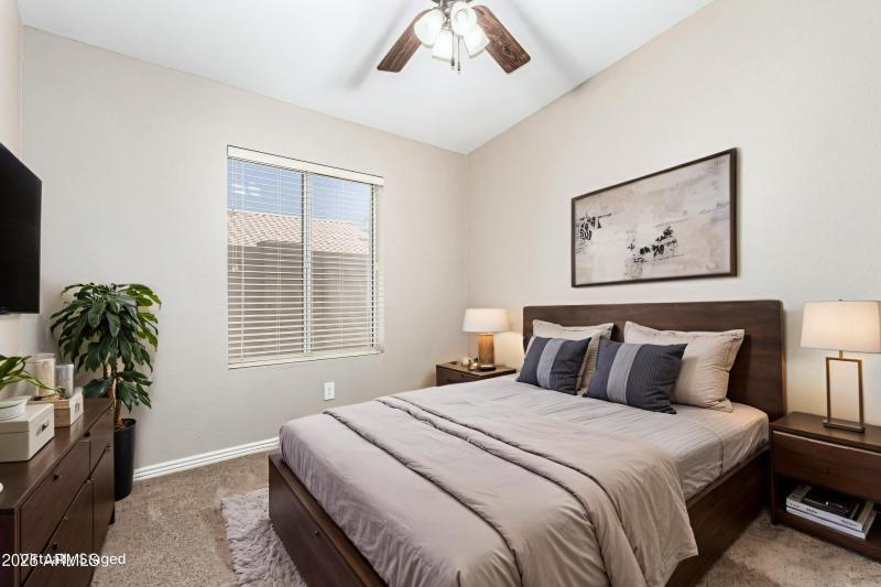 Guest bedroom 2 - Virtually Staged