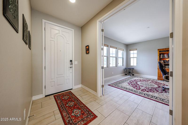Front Door & Office/Bedroom 3
