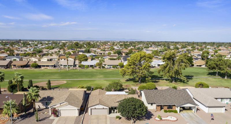 Front Aerial View