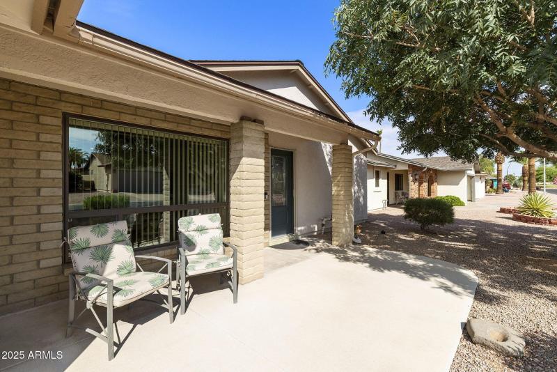 Front Patio Area