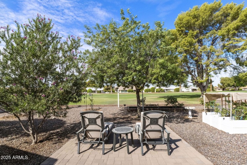 Back Patio View