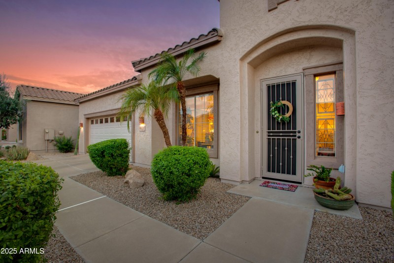 Inviting Front Walkway