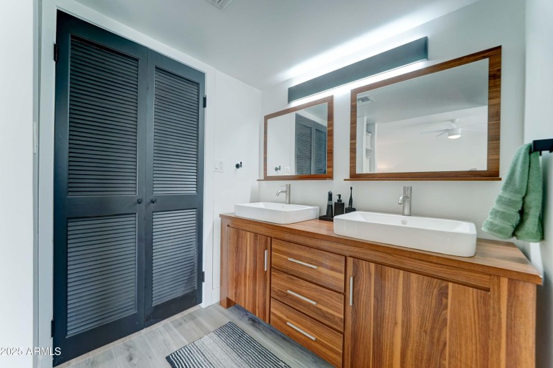 Double vanity!