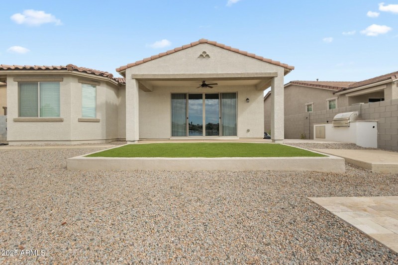 Covered patio