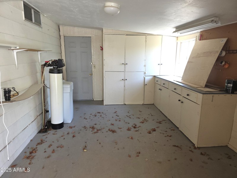 Storage Shed with soft water and lots of