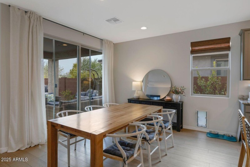 Dining area