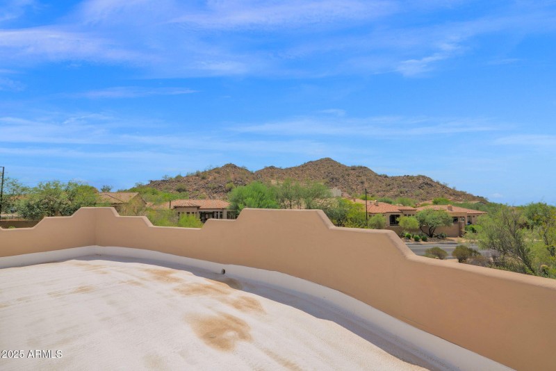 oversized view deck