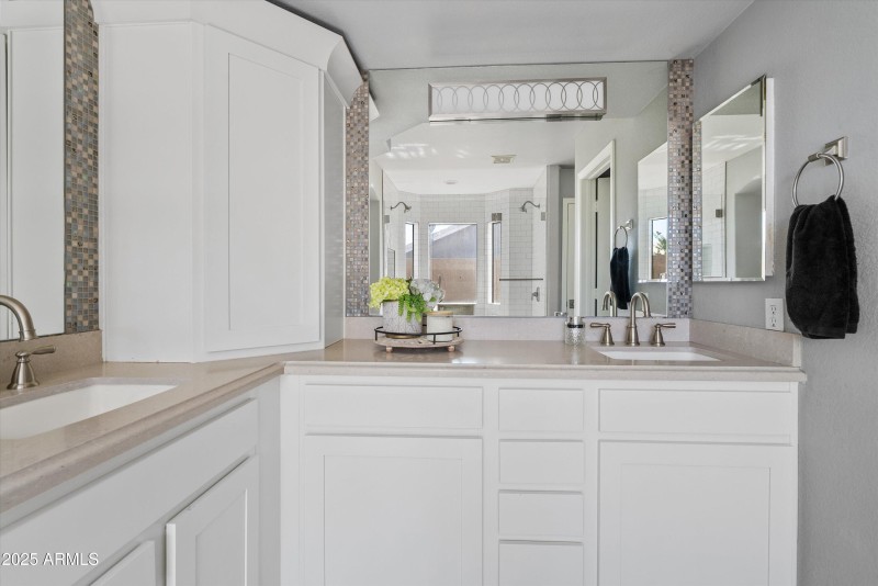 Downstairs Updated Primary Bathroom
