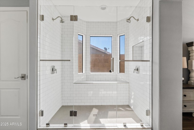 Downstairs Updated Primary Bathroom