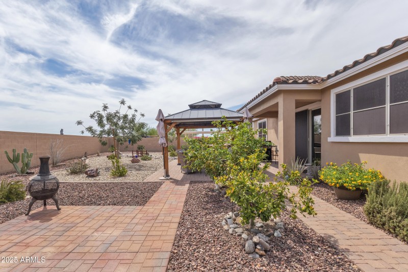 Backyard lanscaping