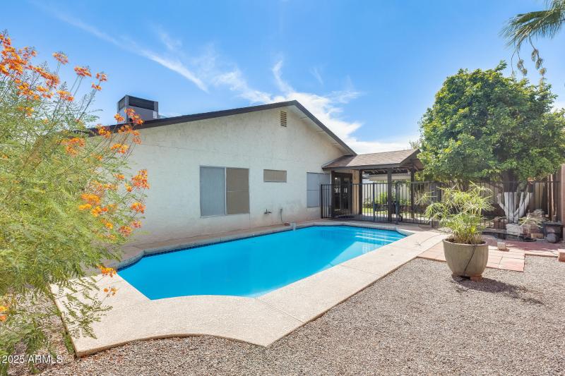 Pool / Back of Home