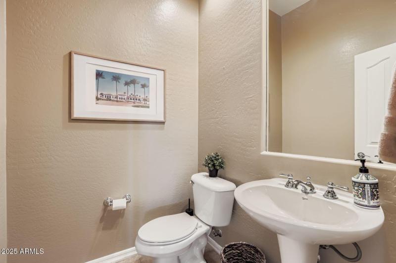 Half bath, can add a shower, if needed
