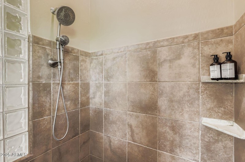 Shower with multiple heads