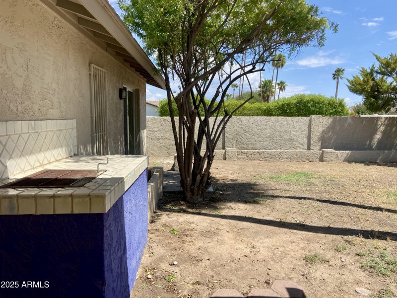 Yard view