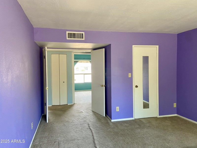 Master Bedroom double-door entrance
