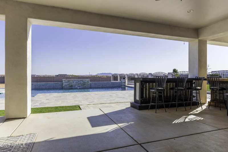 Back Patio View