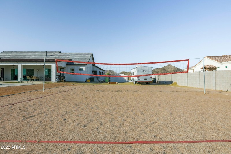 Volleyball Court View