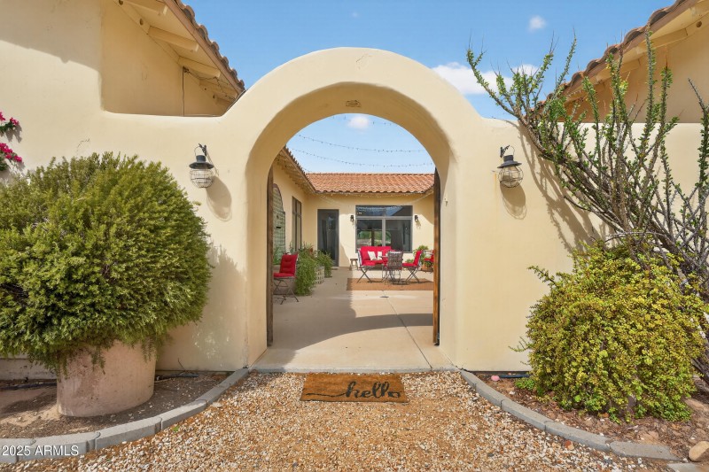 Courtyard Entry